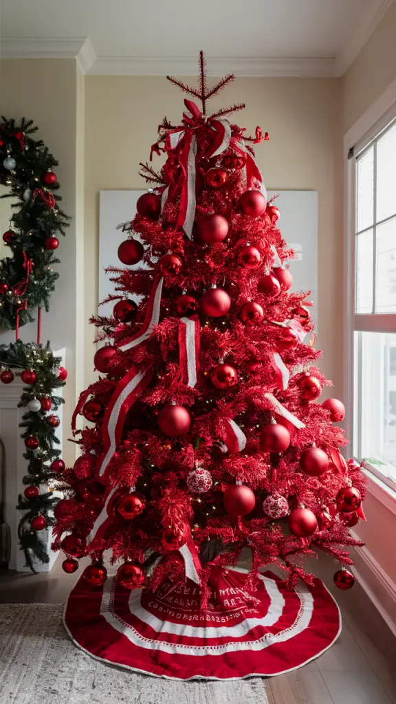 23 Inspiring Red Christmas Living Room Ideas for a Festive and Stylish Holiday