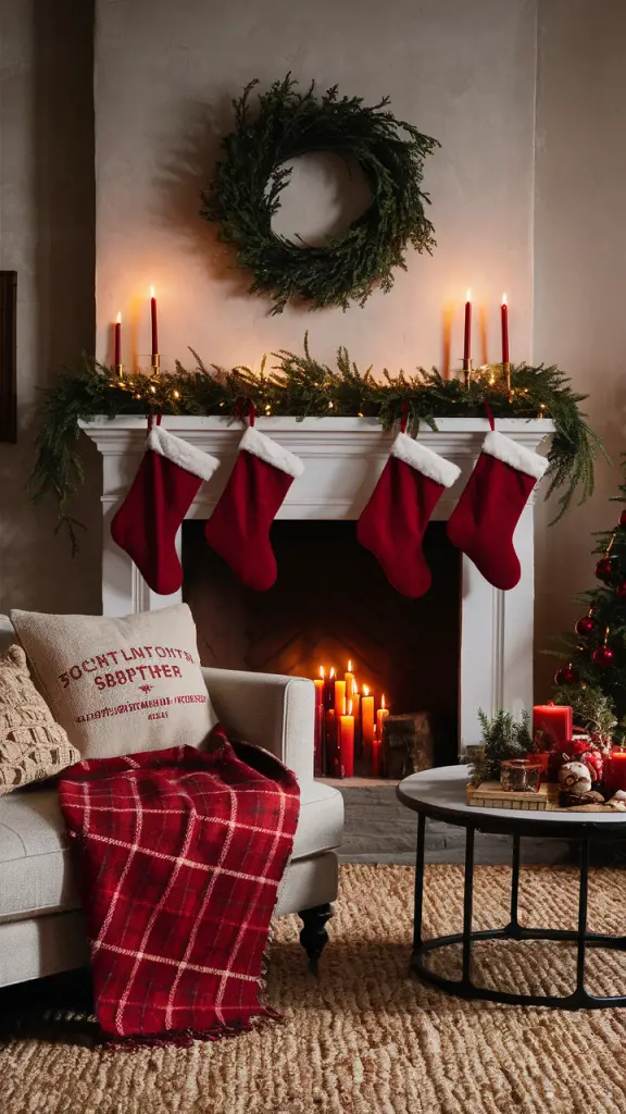 23 Inspiring Red Christmas Living Room Ideas for a Festive and Stylish Holiday