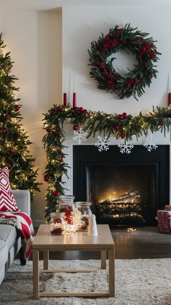 23 Inspiring Red Christmas Living Room Ideas for a Festive and Stylish Holiday