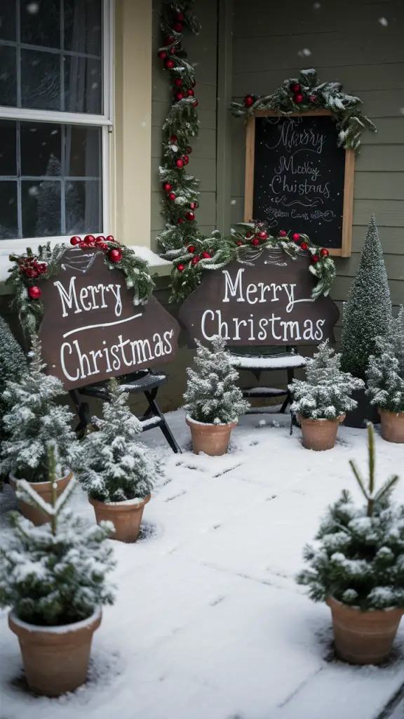 23 Creative Christmas Decor Ideas to Transform Your Outdoor Space into a Festive Wonderland