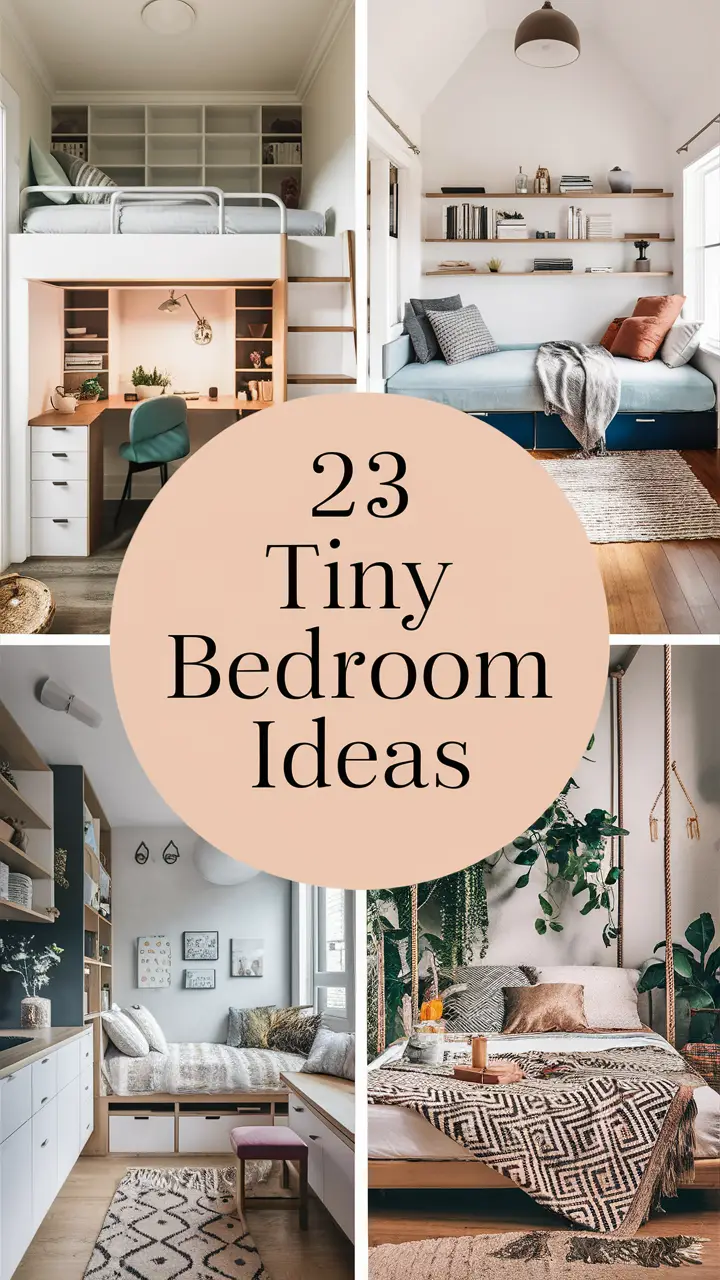 Tiny Bedroom Ideas: Transform Small Spaces with Smart Design