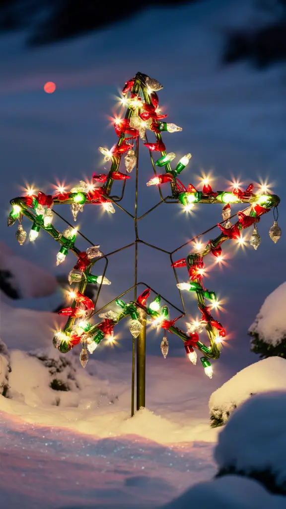 21 Festive Ideas for Decorating Your House with Green and Red Christmas Lights