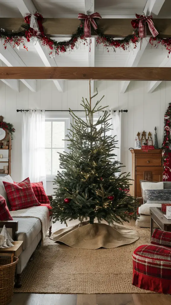 22 Creative Christmas Living Room Decor Ideas for Small Spaces