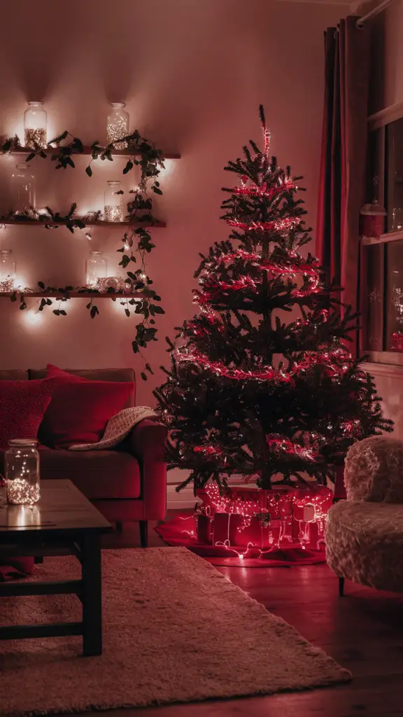 23 Inspiring Red Christmas Living Room Ideas for a Festive and Stylish Holiday