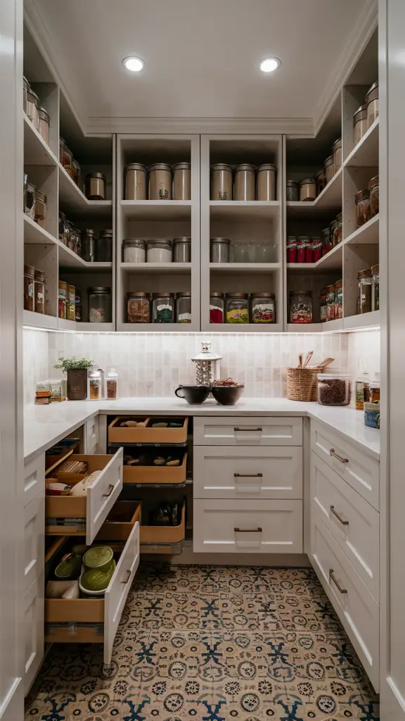 20 Brilliant Pantry Design Ideas to Organize and Elevate Your Kitchen Space