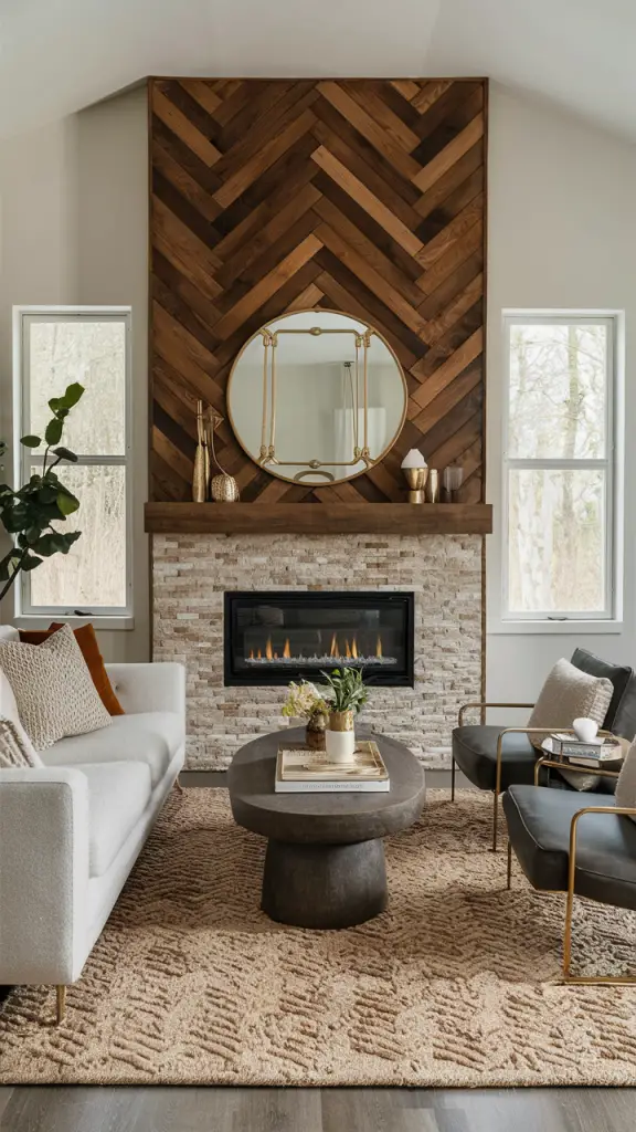 24 Stunning Accent Wall Ideas to Transform Your Living Room