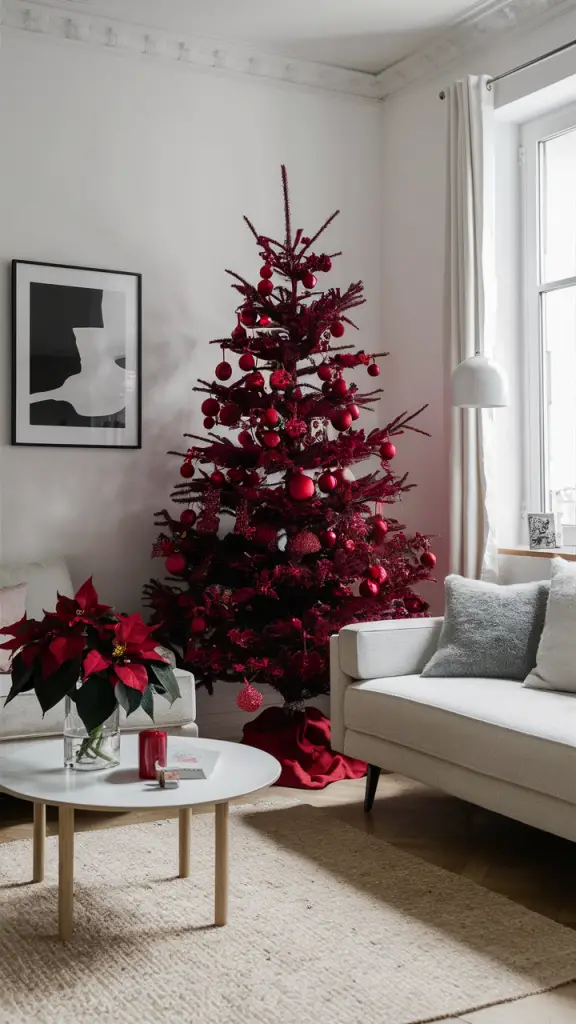 23 Inspiring Red Christmas Living Room Ideas for a Festive and Stylish Holiday