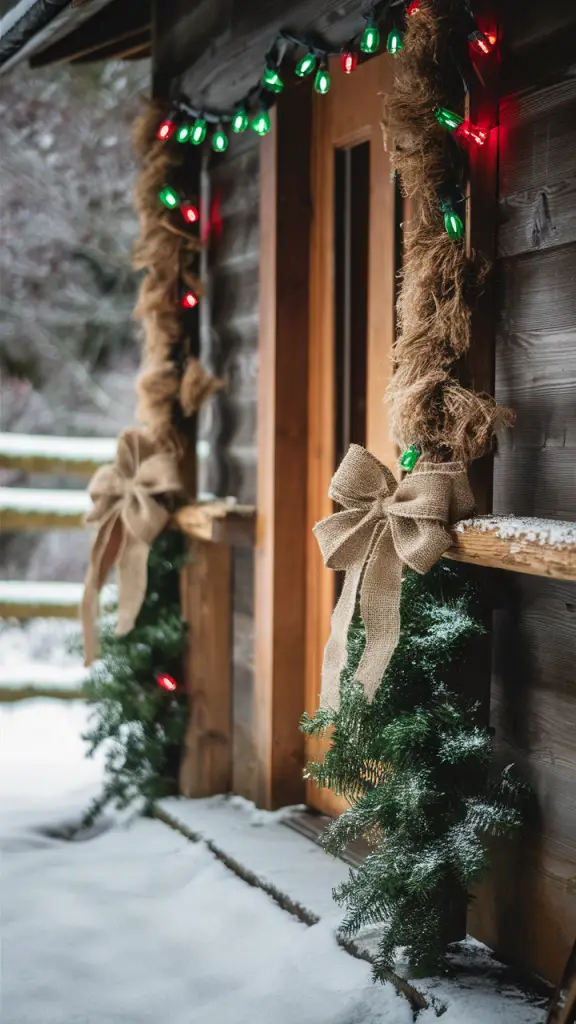 21 Festive Ideas for Decorating Your House with Green and Red Christmas Lights