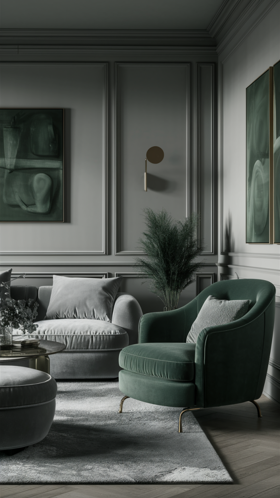 Transform Your Space with These Green Living Room 22 Ideas