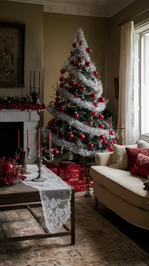 23 Inspiring Red Christmas Living Room Ideas for a Festive and Stylish Holiday