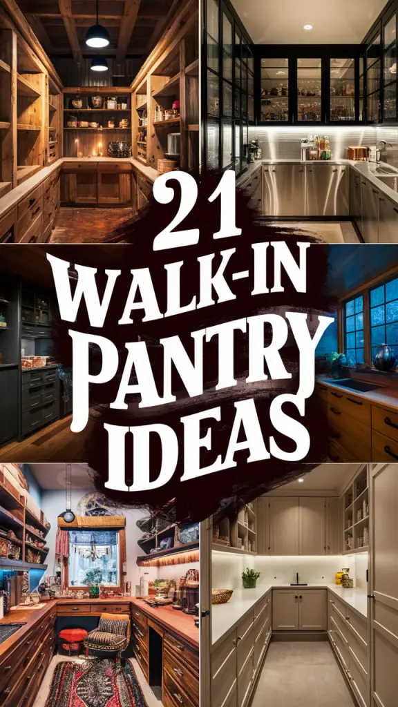 21 Walk-In Pantry Design and Organization Ideas: Combining Functionality and Style