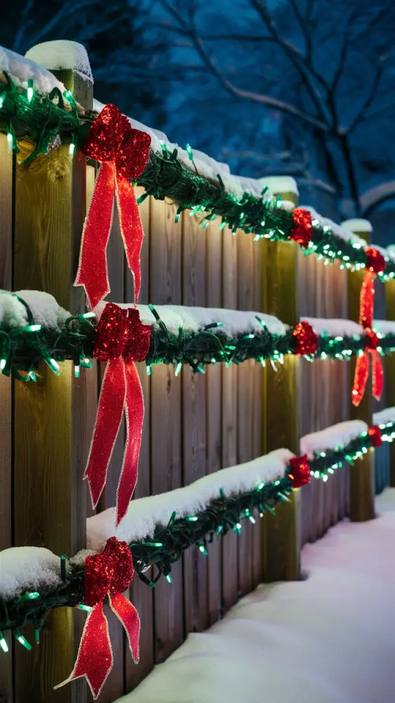 21 Festive Ideas for Decorating Your House with Green and Red Christmas Lights