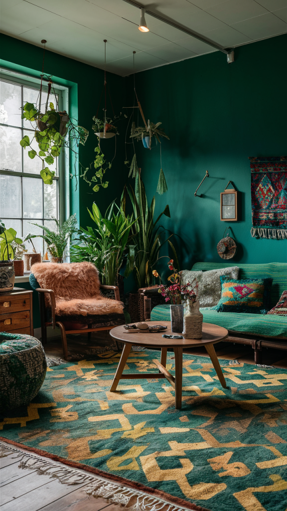 Transform Your Space with These Green Living Room 22 Ideas