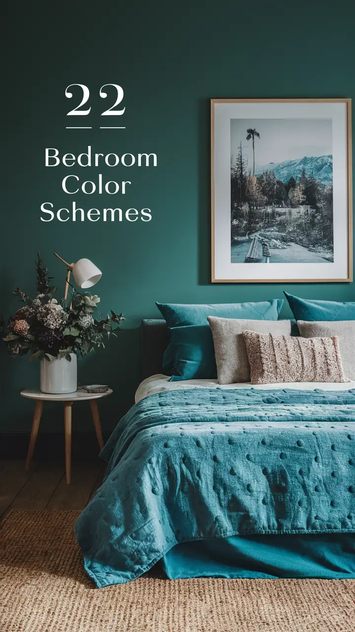 22 Inspiring Bedroom Color Schemes for a Stylish and Relaxing Retreat