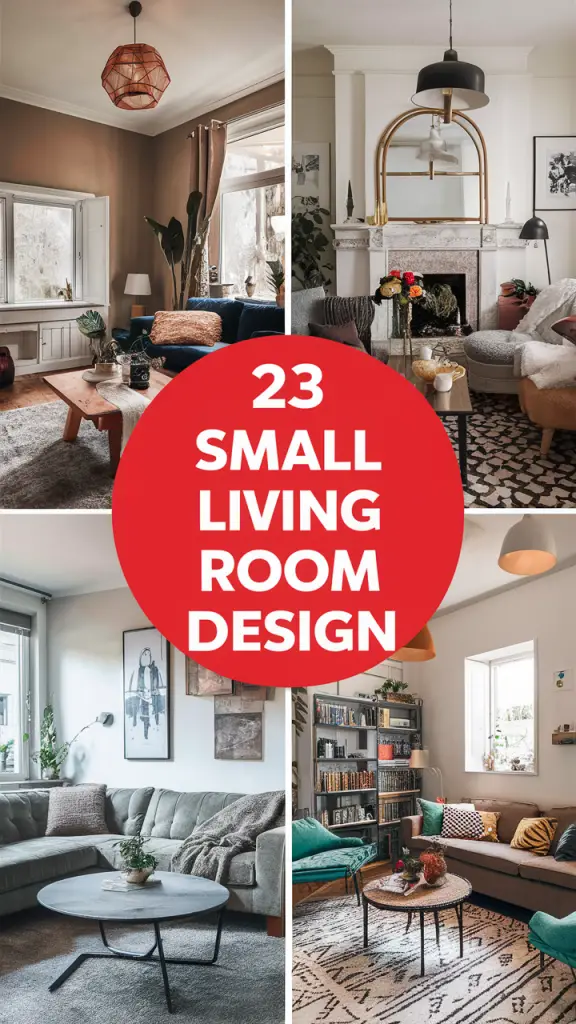 23 Inspiring Small Living Room Design Ideas for a Stylish and Cozy Space