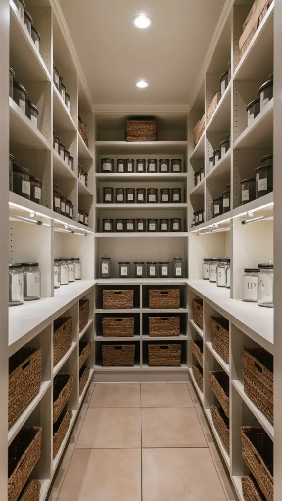 20 Brilliant Pantry Design Ideas to Organize and Elevate Your Kitchen Space