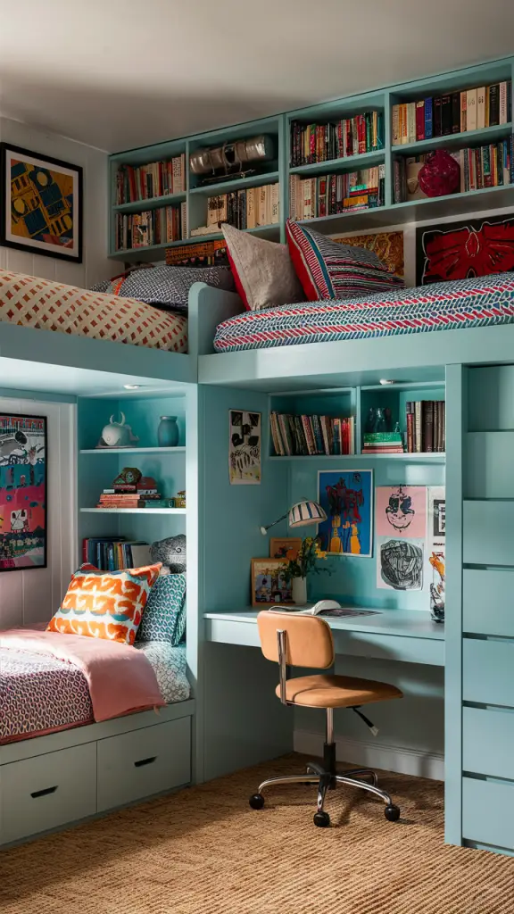 Shared Bedroom for Kids: Inspiring and Practical 21 Ideas