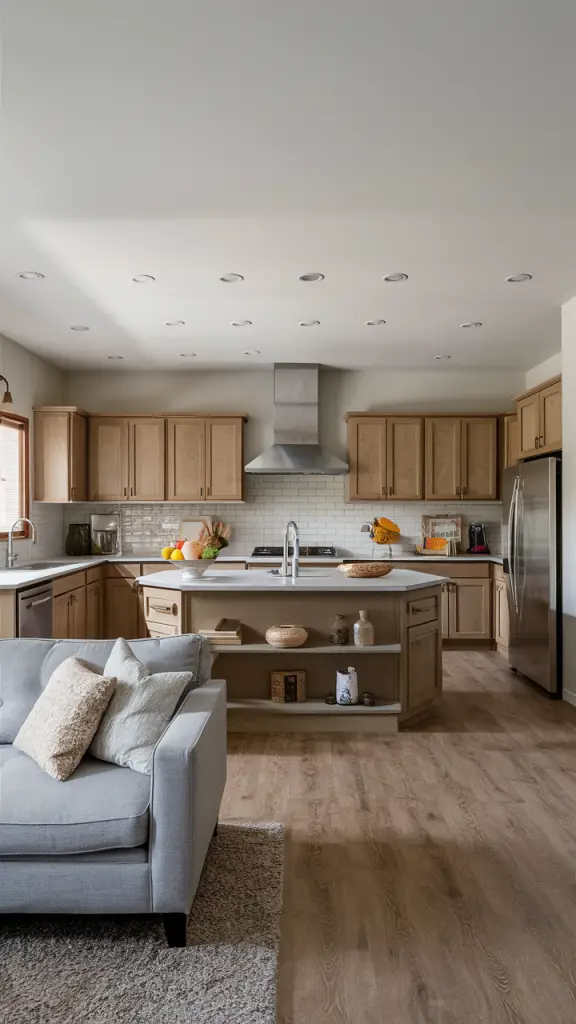 21 Open Kitchen Living Room Ideas for 2025: Stylish Designs and Space-Saving Solutions