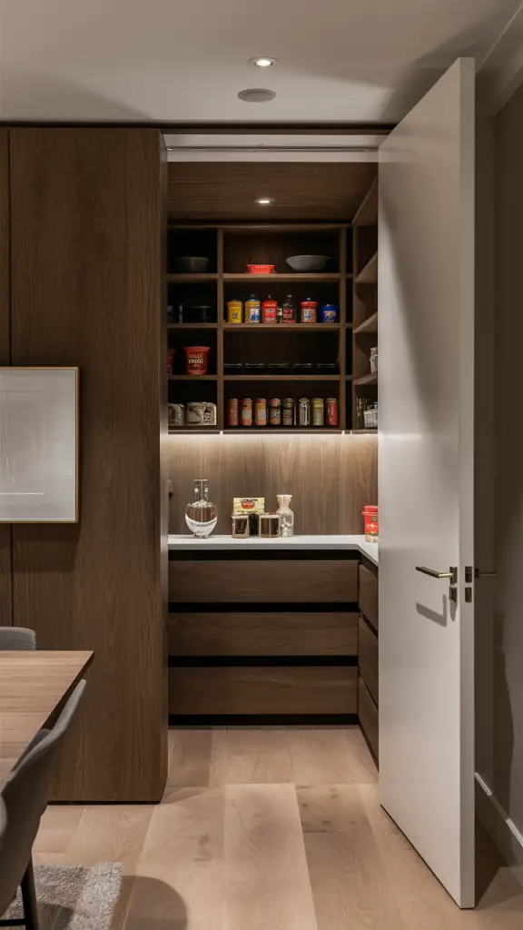 Creative Hidden Pantry Ideas: Stylish Solutions for Modern Kitchens and Small Spaces