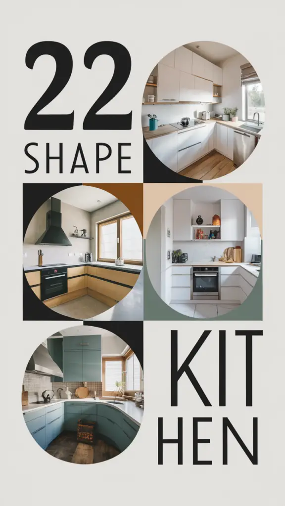 22 Inspiring Shape Kitchen Design Ideas for Stylish and Functional Spaces