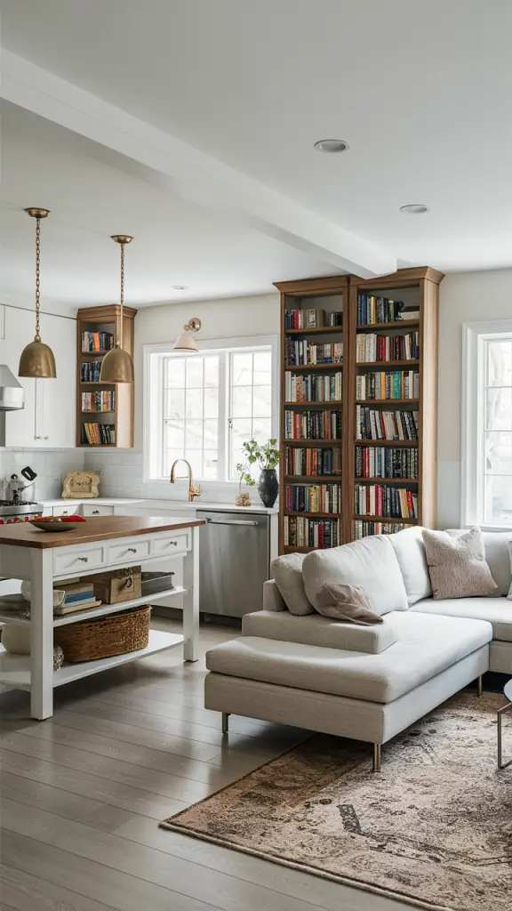 21 Open Kitchen Living Room Ideas for 2025: Stylish Designs and Space-Saving Solutions