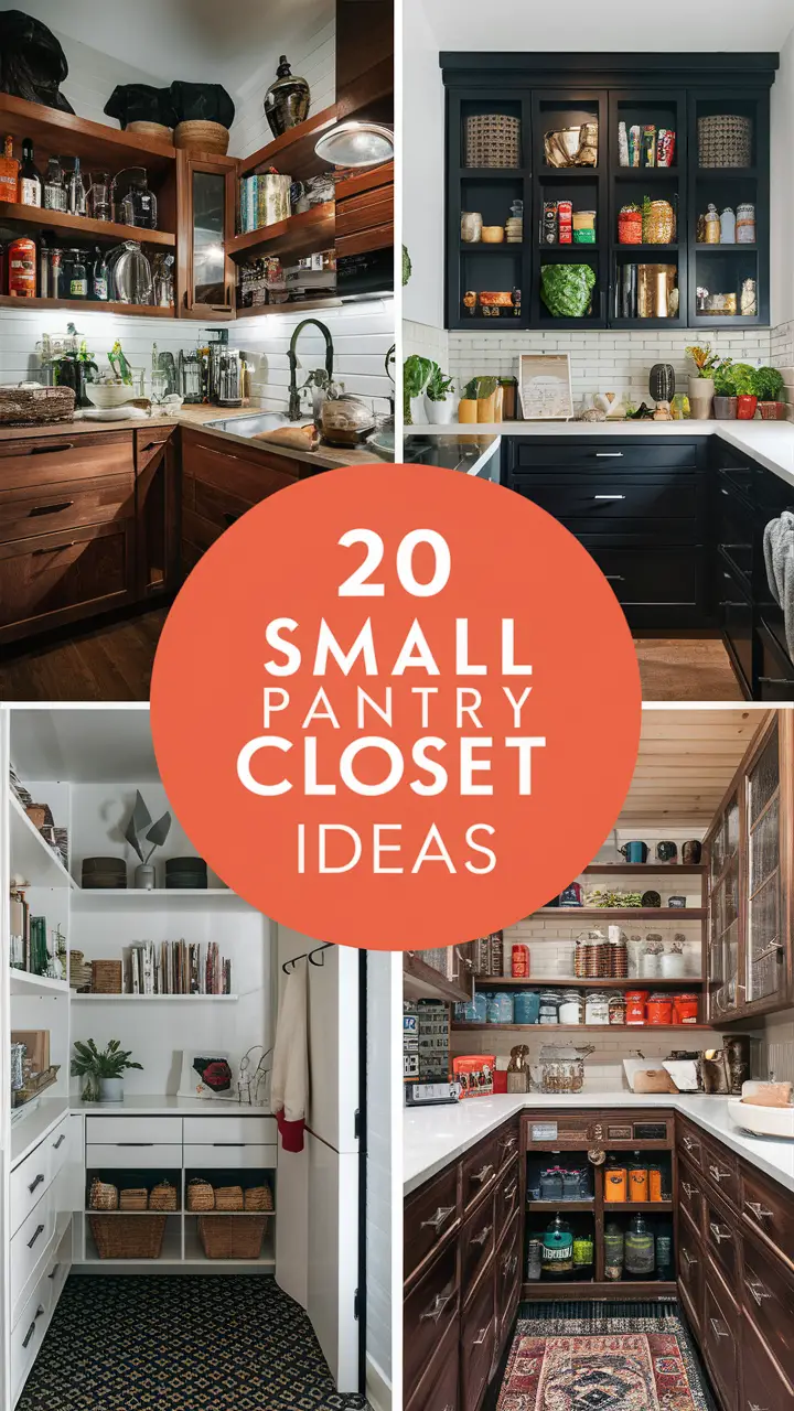 20 Creative Small Pantry Closet Ideas: Organize and Maximize Your Space