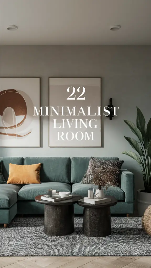 Minimalist Living Room: 22 Ideas for Modern and Simple Design