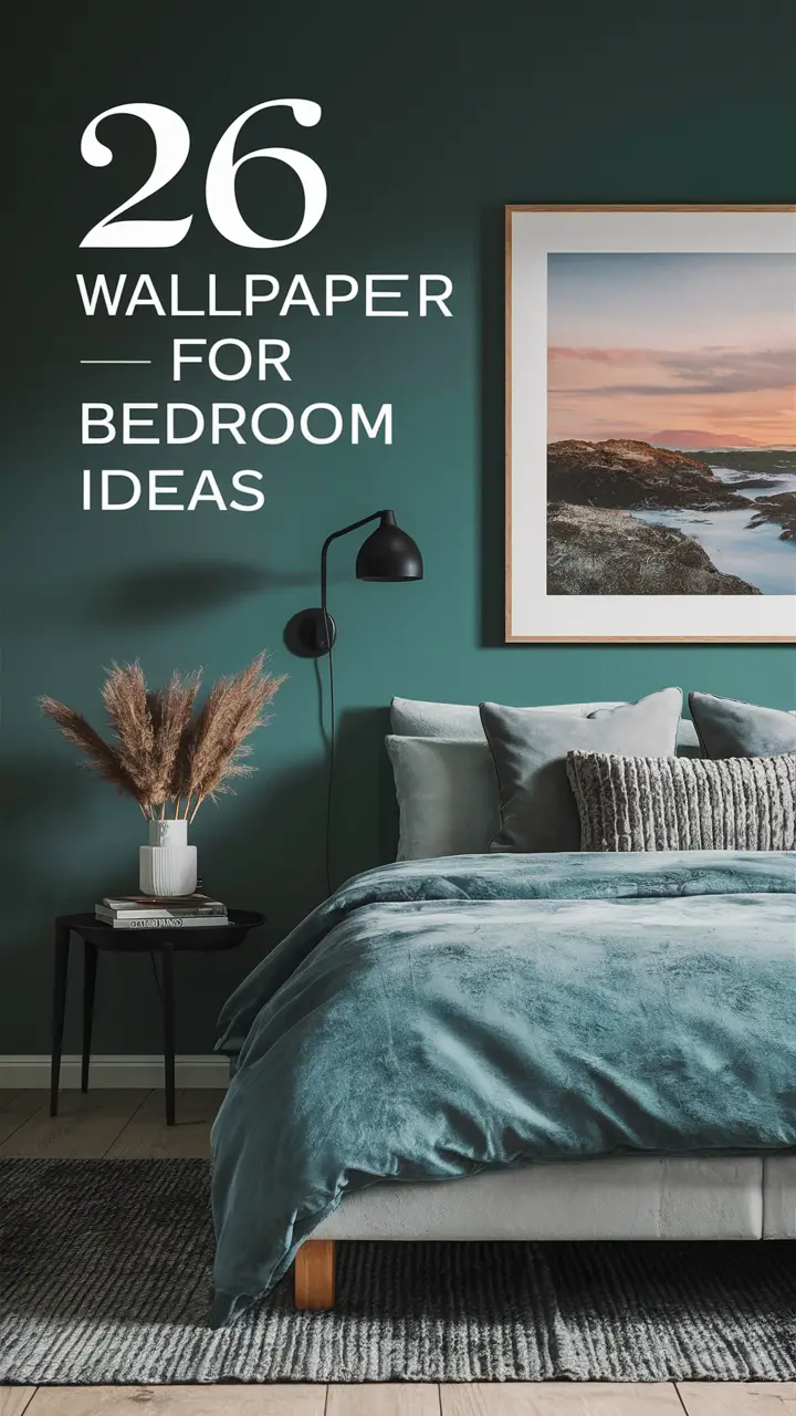 26 Stunning Wallpaper Ideas for Bedrooms