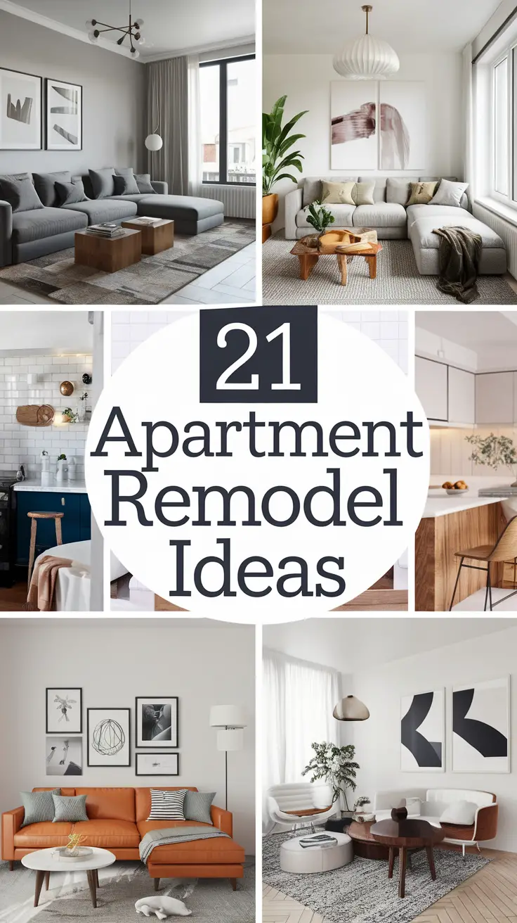 21 Apartment Remodel Ideas: Transform Your Space with Style and Functionality