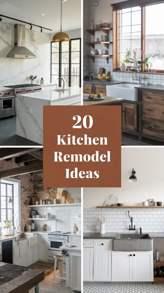 20 Inspiring Kitchen Remodel Ideas to Transform Your Space