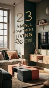 23 Small Apartment Living Room Ideas: Cozy Designs, Layout Tips, and Decorating Inspiration
