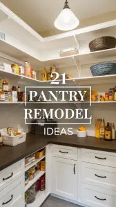 Pantry Remodel Ideas: Transform Your Pantry with Style and Functionality