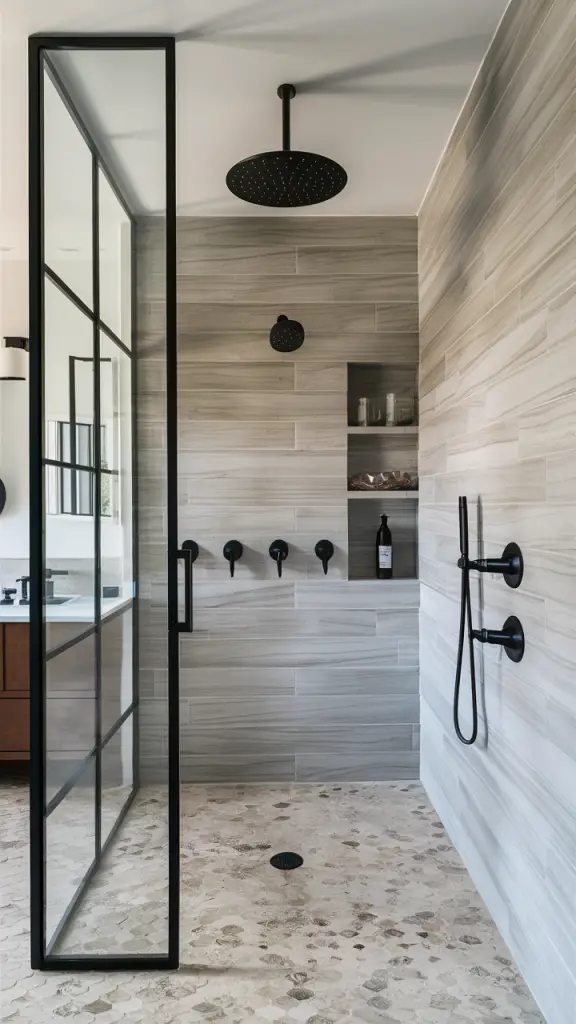 No Door Shower Ideas: Modern Walk-In Designs for a Stylish Bathroom