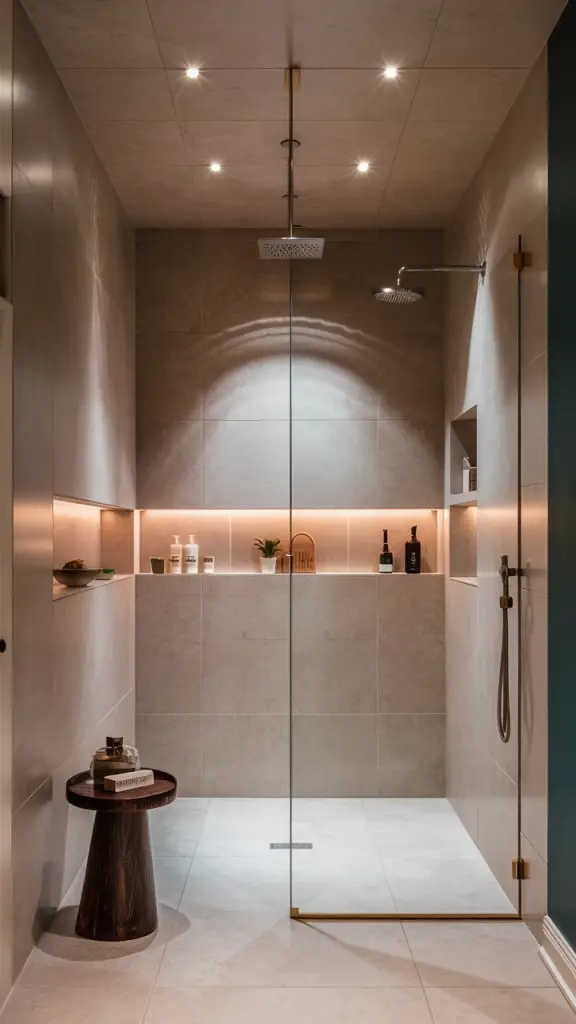 No Door Shower Ideas: Modern Walk-In Designs for a Stylish Bathroom