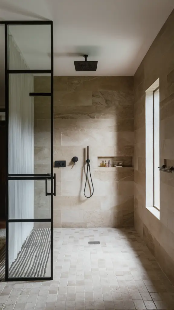 No Door Shower Ideas: Modern Walk-In Designs for a Stylish Bathroom