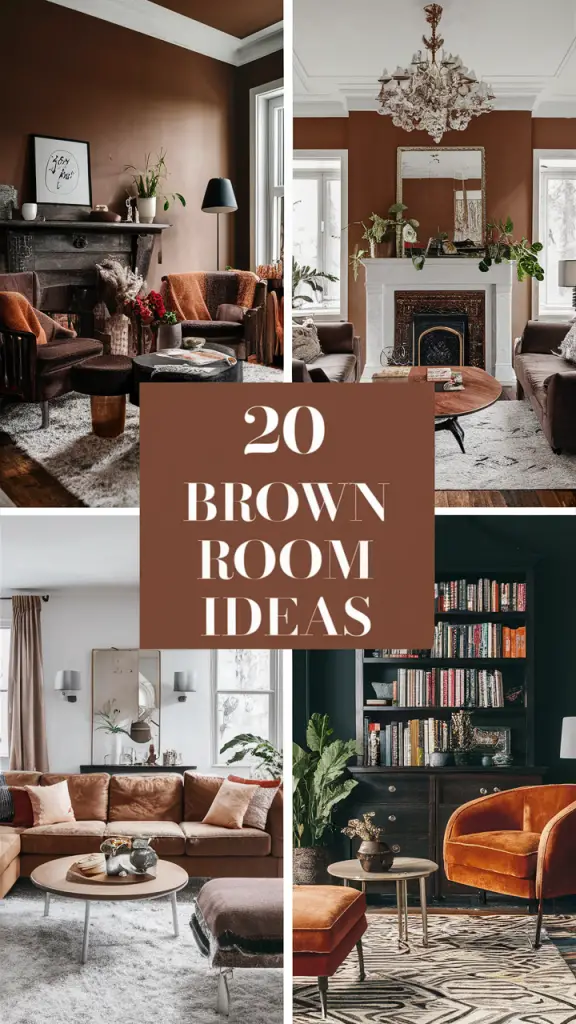 Brown Living Room Ideas: Cozy, Modern, and Aesthetic Inspiration for Any Interior