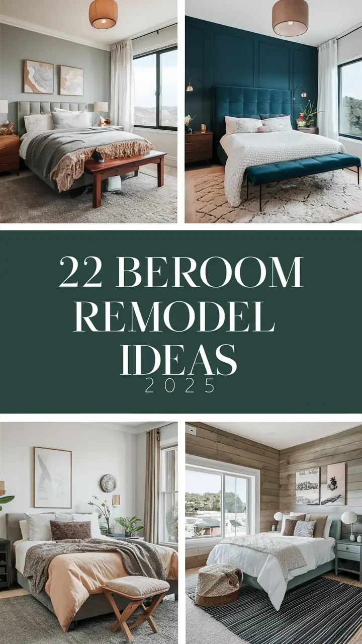 Bedroom Remodel Ideas for 2025: Transform Your Space with Modern Designs