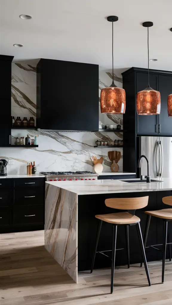 Black Kitchen 20 Ideas: Bold, Elegant, and Modern Designs for Every Space