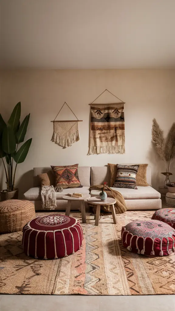 23 Boho Living Room Ideas for a Cozy, Chic, and Stylish Space