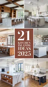 Kitchen Islands Ideas 2025: Stylish & Functional Designs for Every Home