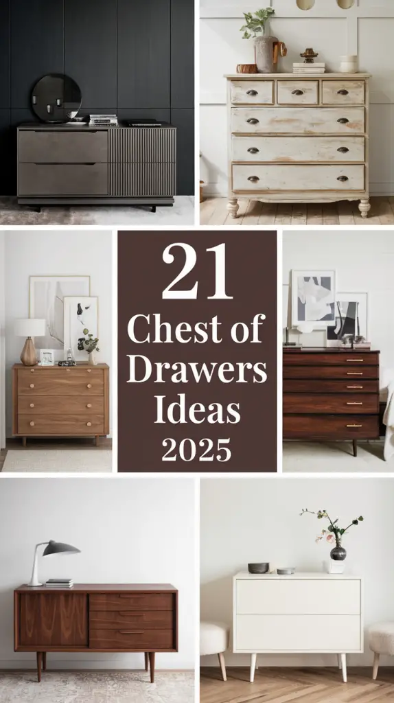 Chest of Drawers Ideas 2025: Transform Your Space with Style and Functionality