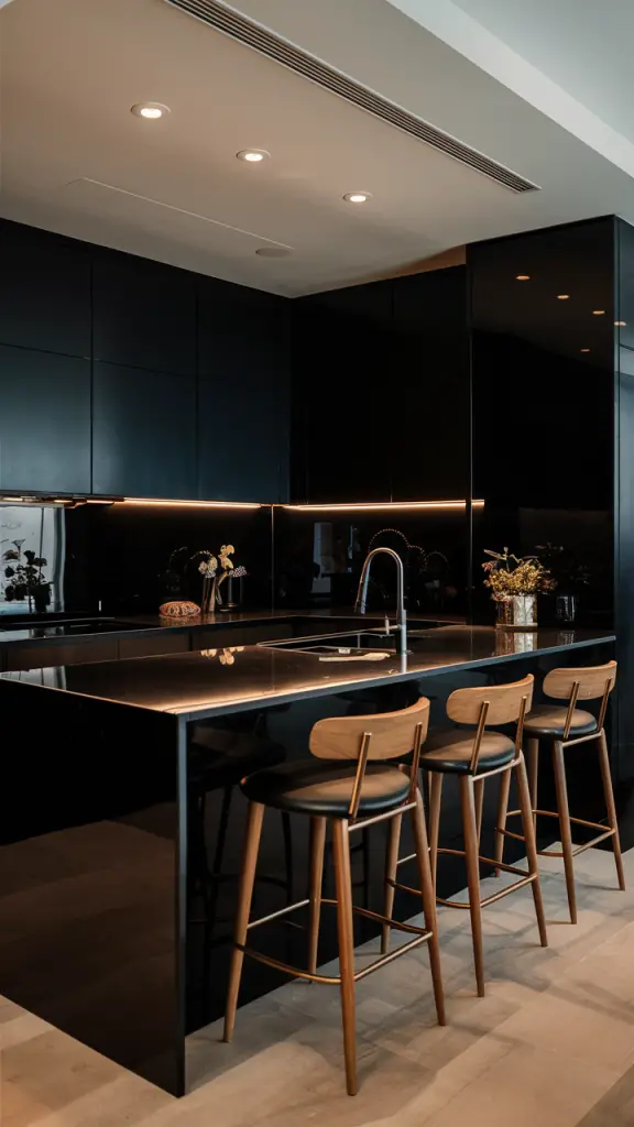 Black Kitchen 20 Ideas: Bold, Elegant, and Modern Designs for Every Space
