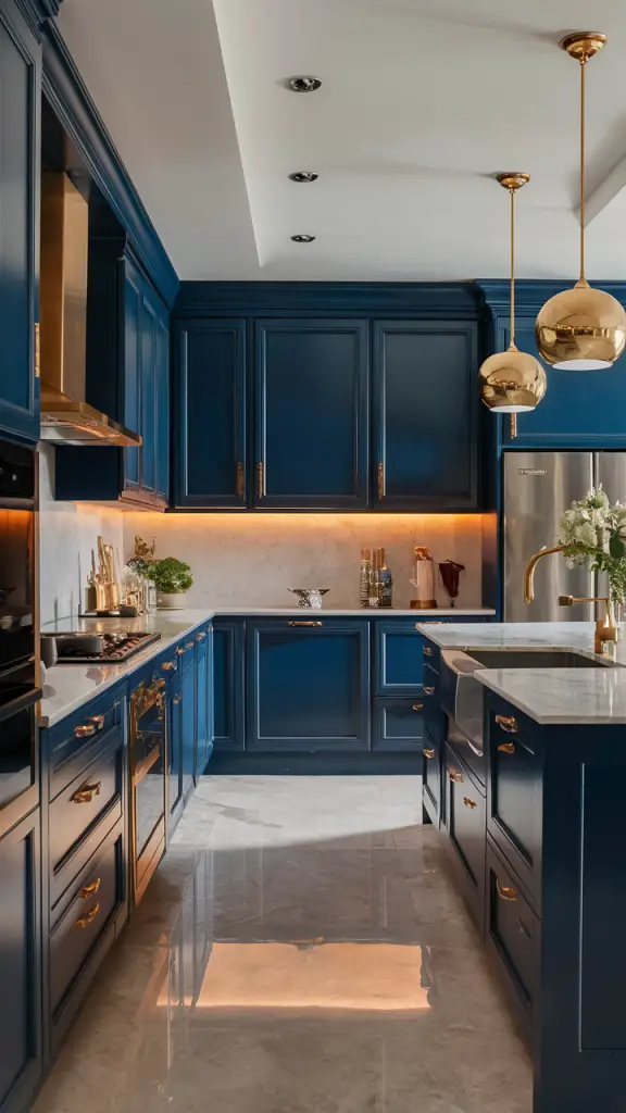 Blue Kitchen Ideas: Stylish Designs for a Trendy and Elegant Space
