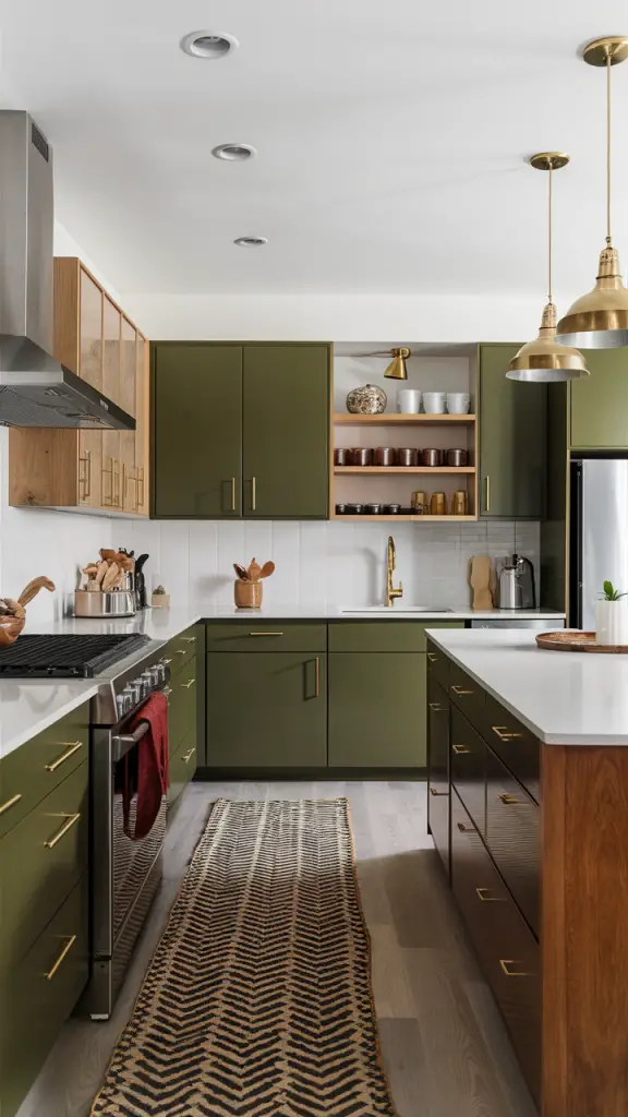 Green Kitchen 20 Ideas: Stylish and Refreshing Designs for Every Home