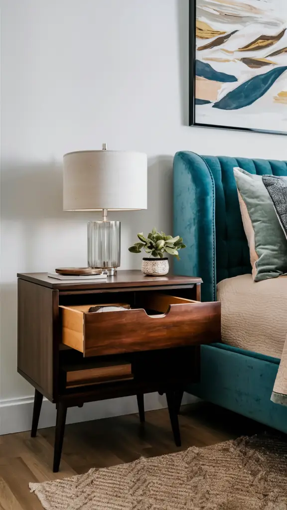 Nightstand 21 Ideas 2025 – Functional Bedside Tables for Every Bedroom