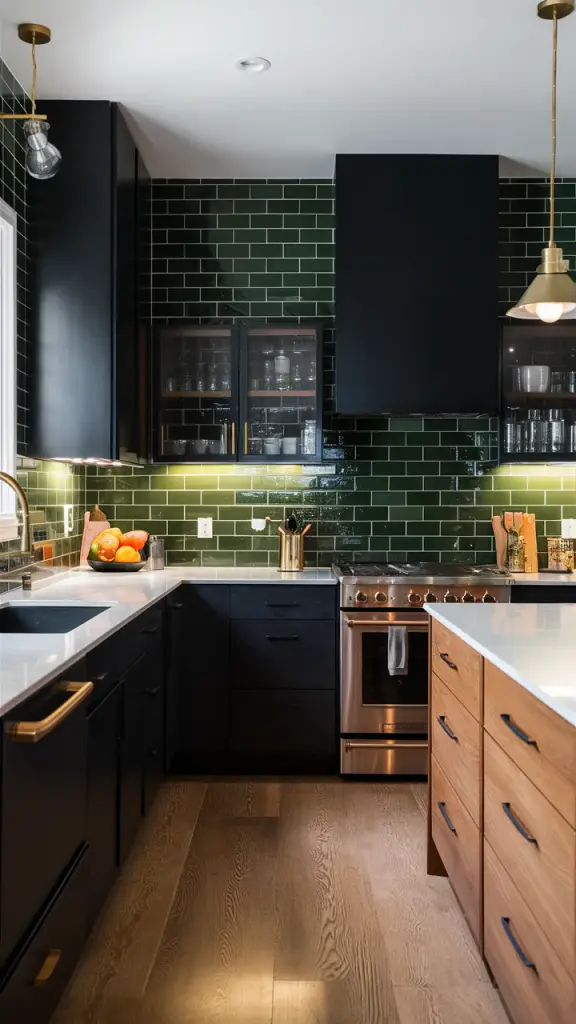 Green Kitchen 20 Ideas: Stylish and Refreshing Designs for Every Home