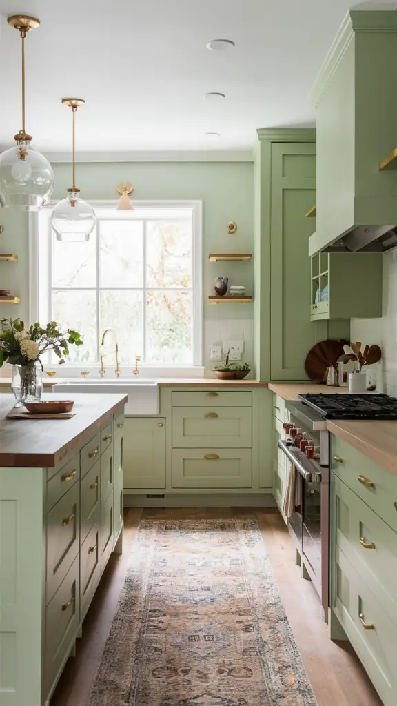 Green Kitchen 20 Ideas: Stylish and Refreshing Designs for Every Home