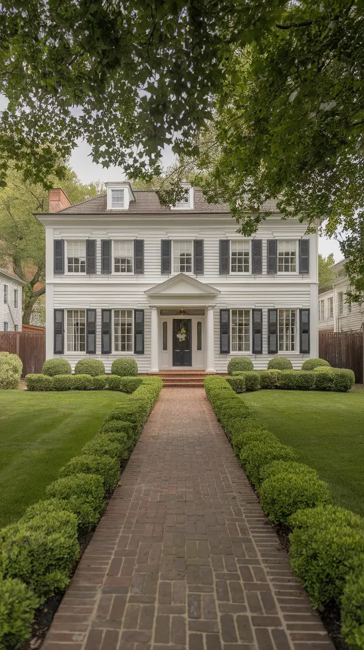 White Exterior House 28 Ideas for 2025: Timeless & Modern Inspirations