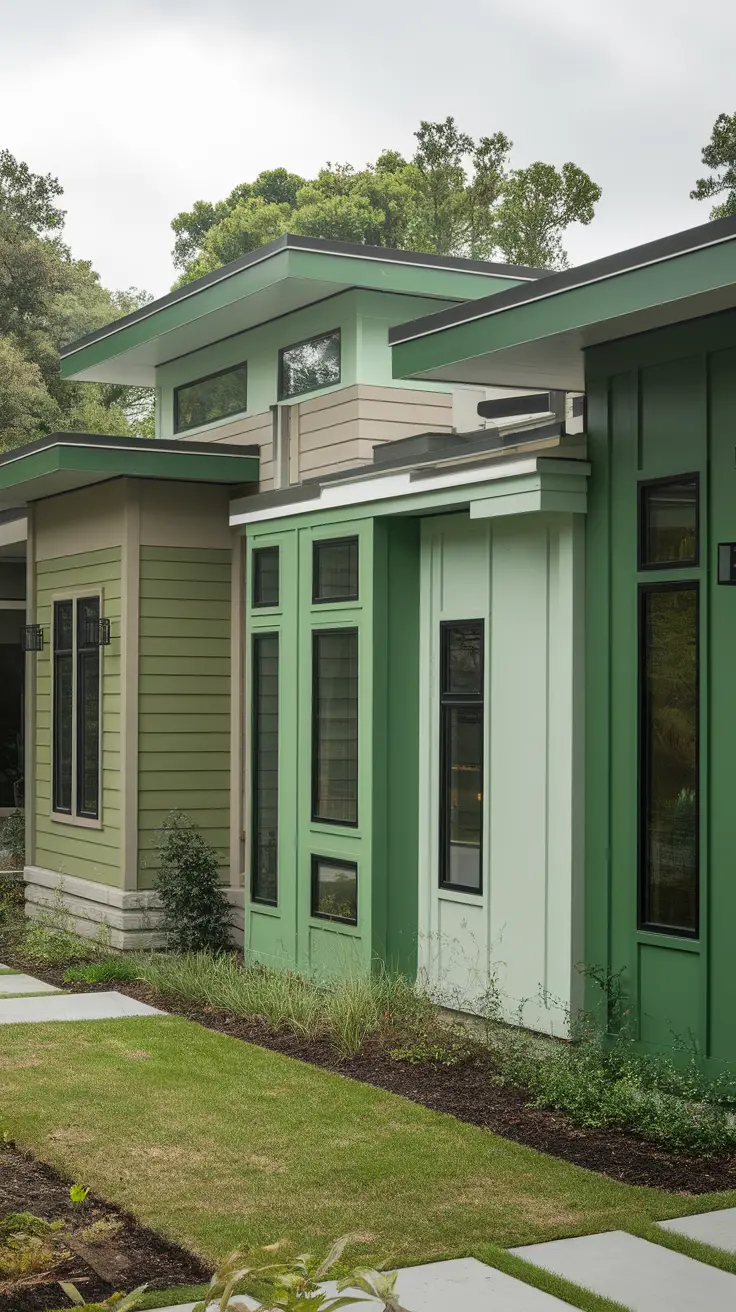 Green House Exterior Ideas: A Step-by-Step Guide to Stylish and Inviting Homes