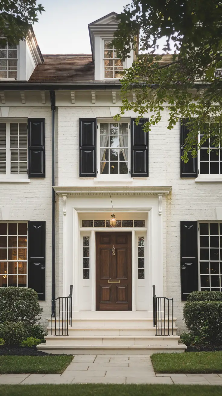 White Exterior House 28 Ideas for 2025: Timeless & Modern Inspirations